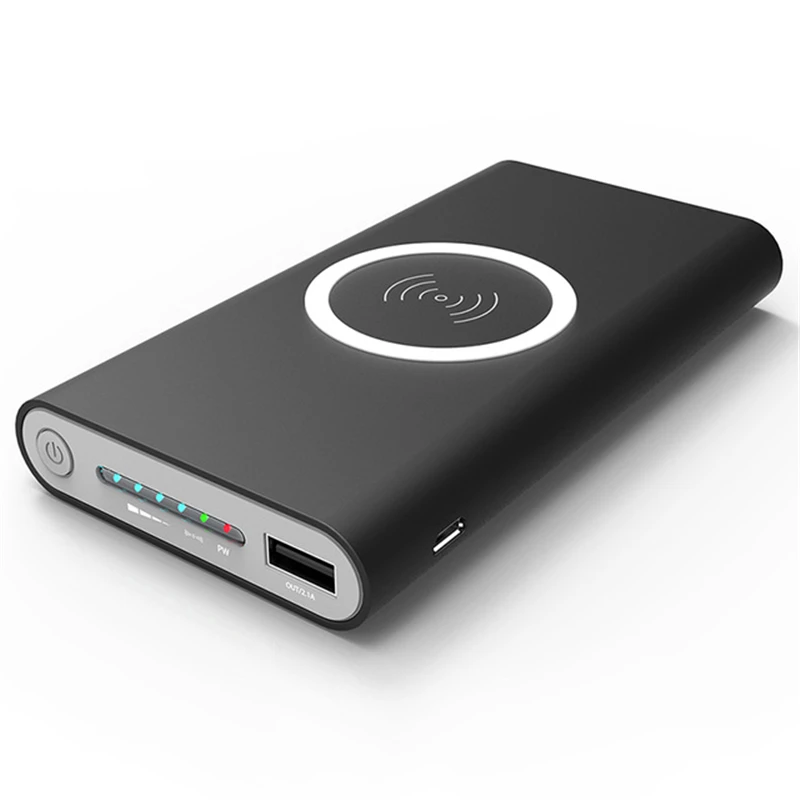 

10pc QI Wireless Power Bank Parts Accessories DIY box shell board 2USB Ports Charger Powerbank Built-in Wireless Quick Charging