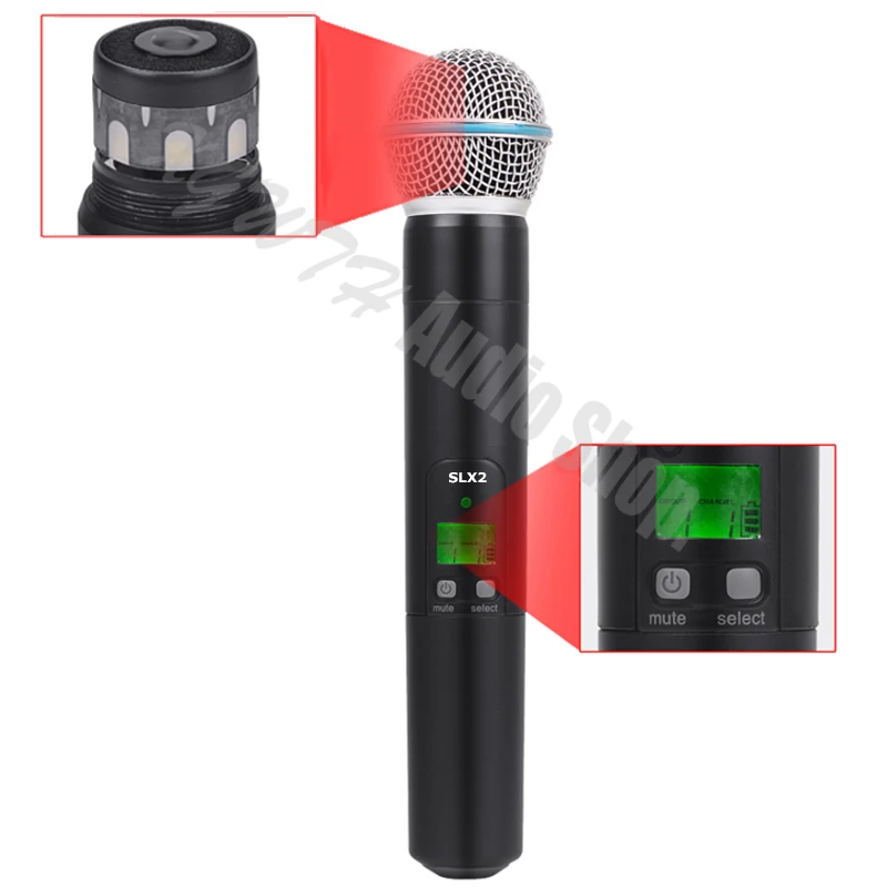 SLX SLX24 BETA58A UHF Wireless Microphone System