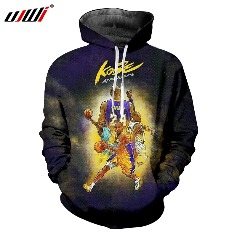UJWI Hip Hop Men's Sports Hoodies Man 3D Street Clothing