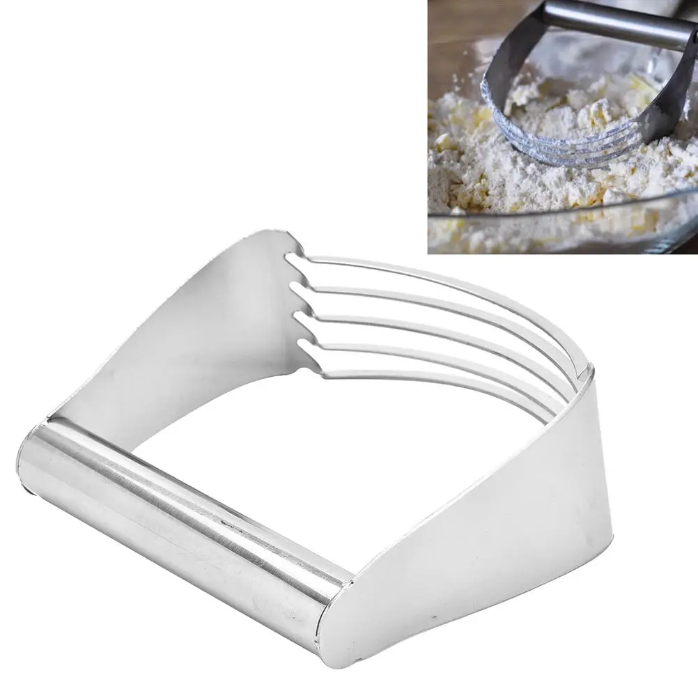 New Kitchen Stainless Steel Pastry Dough Cutter Craft Pastry Dough
