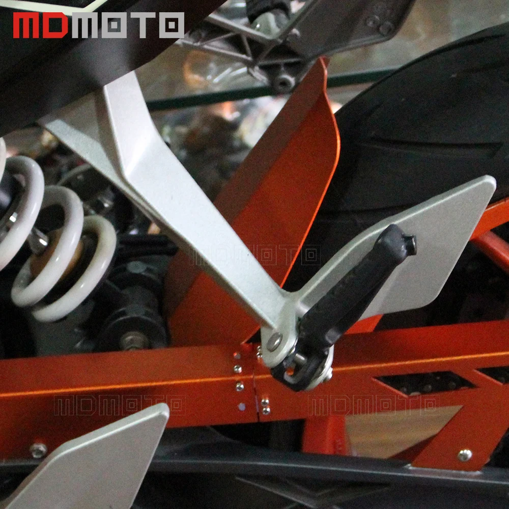 Motorcycle Aluminum Rear Wheel Cover Fender Extension Extender For Ktm Duke 390 20132018 Duke