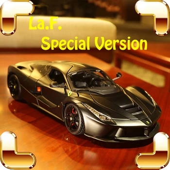 Special Gift LaF Upgrade 1/18 Model Car Dark Cool Version Decoration Vehicle Metal Sports Roadster Collection Present Men Favour new year gift lp770 upgrade package 1 18 metal model car collection toys luxury diecast decoration alloy metal static present