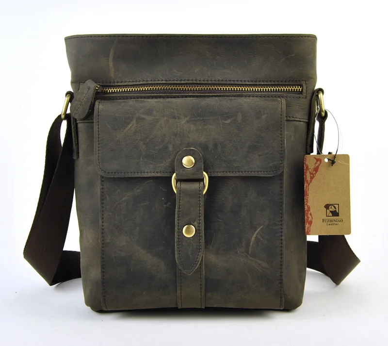 Men Vintage Genuine Real Cow Leather Shoulder Handbag Women Cross Body Messenger Bag Retro Casual Daily Satchel Bags Quality Men Vintage Genuine Real Cow Leather Shoulder Handbag Women Cross Body Messenger Bag Retro Casual Daily Satchel Bags Quality
