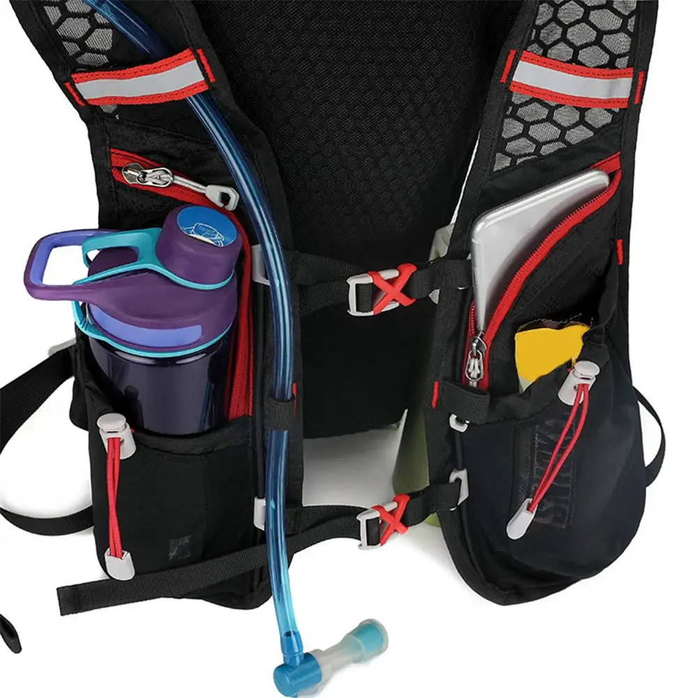 Открытый Велоспорт сумка Для мужчин Аутдоринг беговые Runninging дышащий рюкзак спортивный рюкзак носить воду сумка-Органайзер
