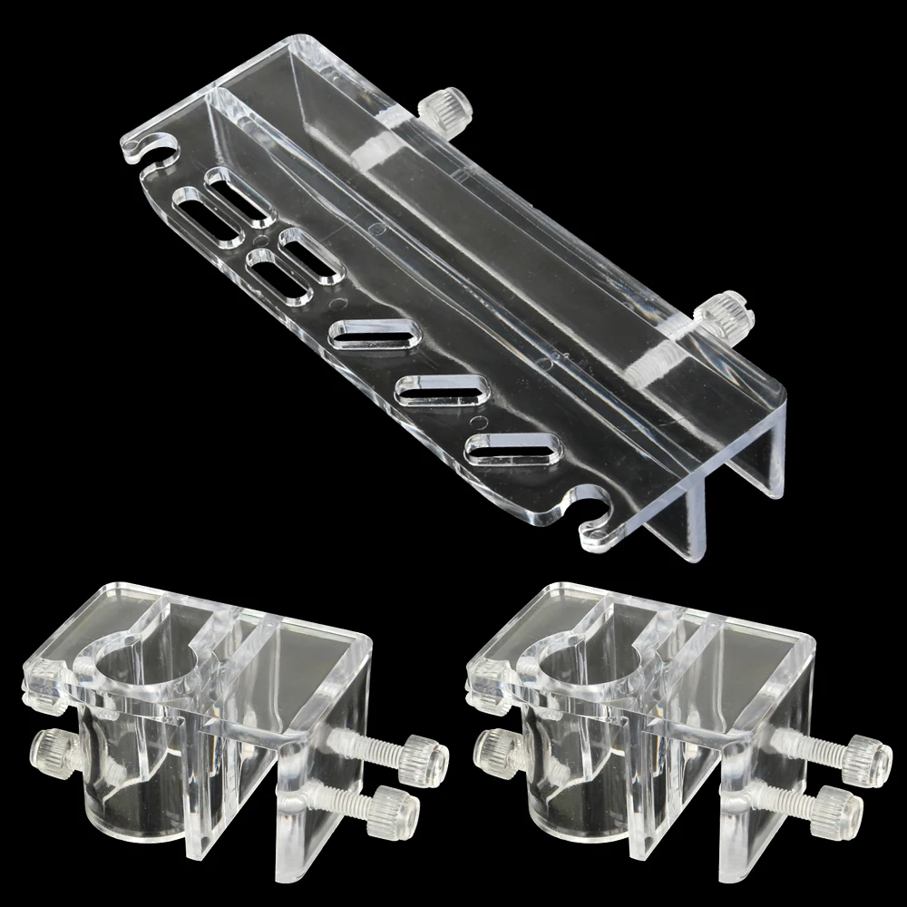 

High Quality Acrylic Aquarium Plant Tweezer Scissor with 2pcs Aquarium Clamp Lily Pipe Acrylic Fixture Holder for Aquatic Plant
