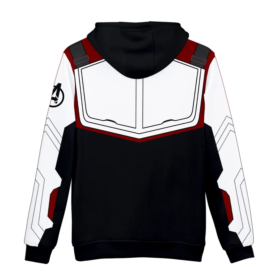 Avengers Endgame Quantum Realm Cosplay Costume Captain America Hoodies Kids Sweatshirt Superhero Pants Coat Adult Men Women Boys