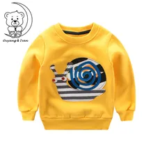 New Sweatshirts active style children clothing autumn and winter fleece sweater boy warm o-neck pullover outdoor sportswear