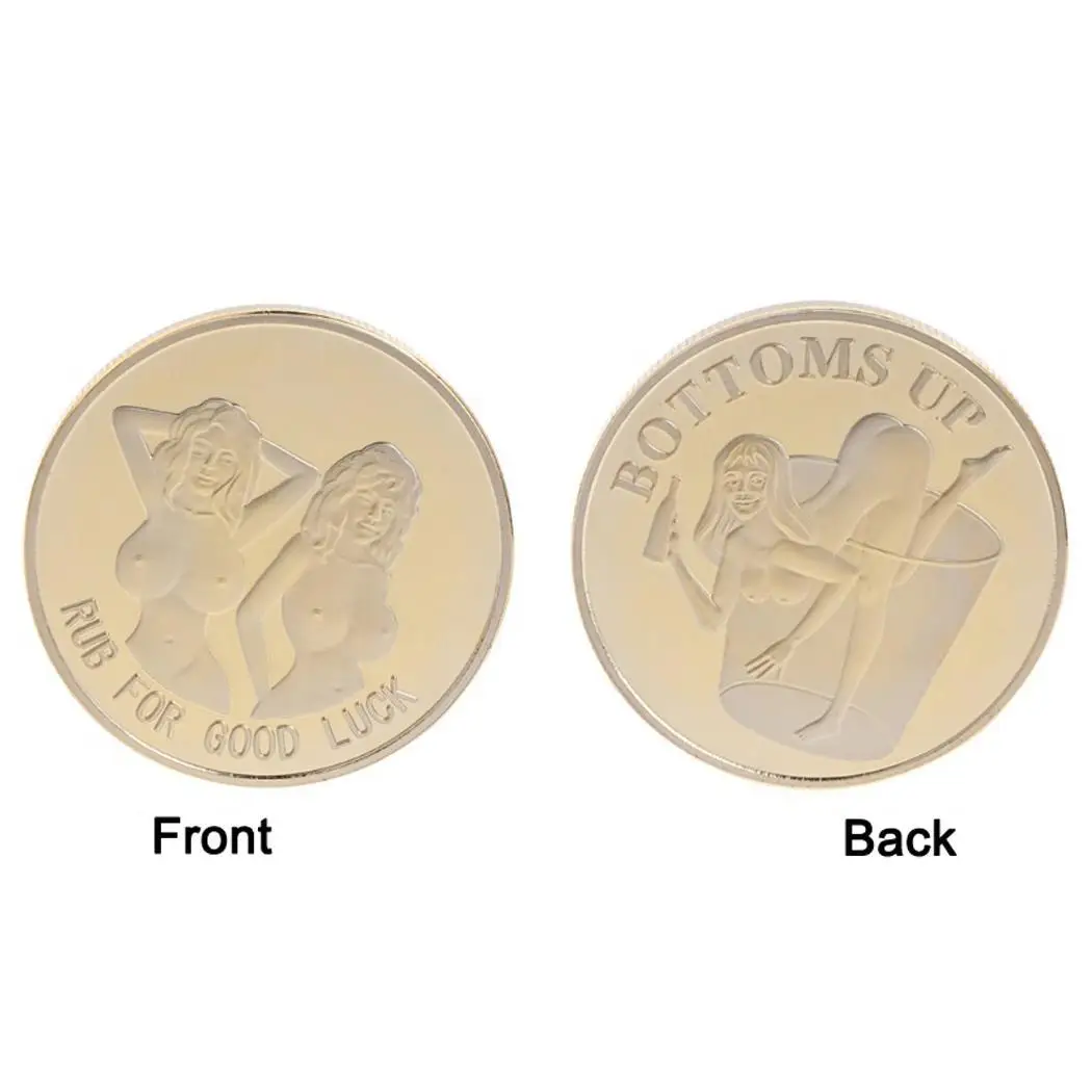 

Pattern Commemorative Coin Luck Women Gifts Collection Souvenir Alloy