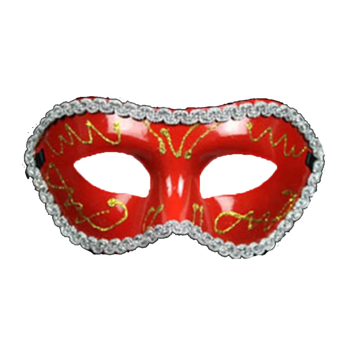 Маскарадный костюм сексуальный мужской женский костюм Пром маска Венецианская маска Марди Грас вечерние танцевальный маскарадный мяч Хэллоуин карнавал маска - Цвет: Красный