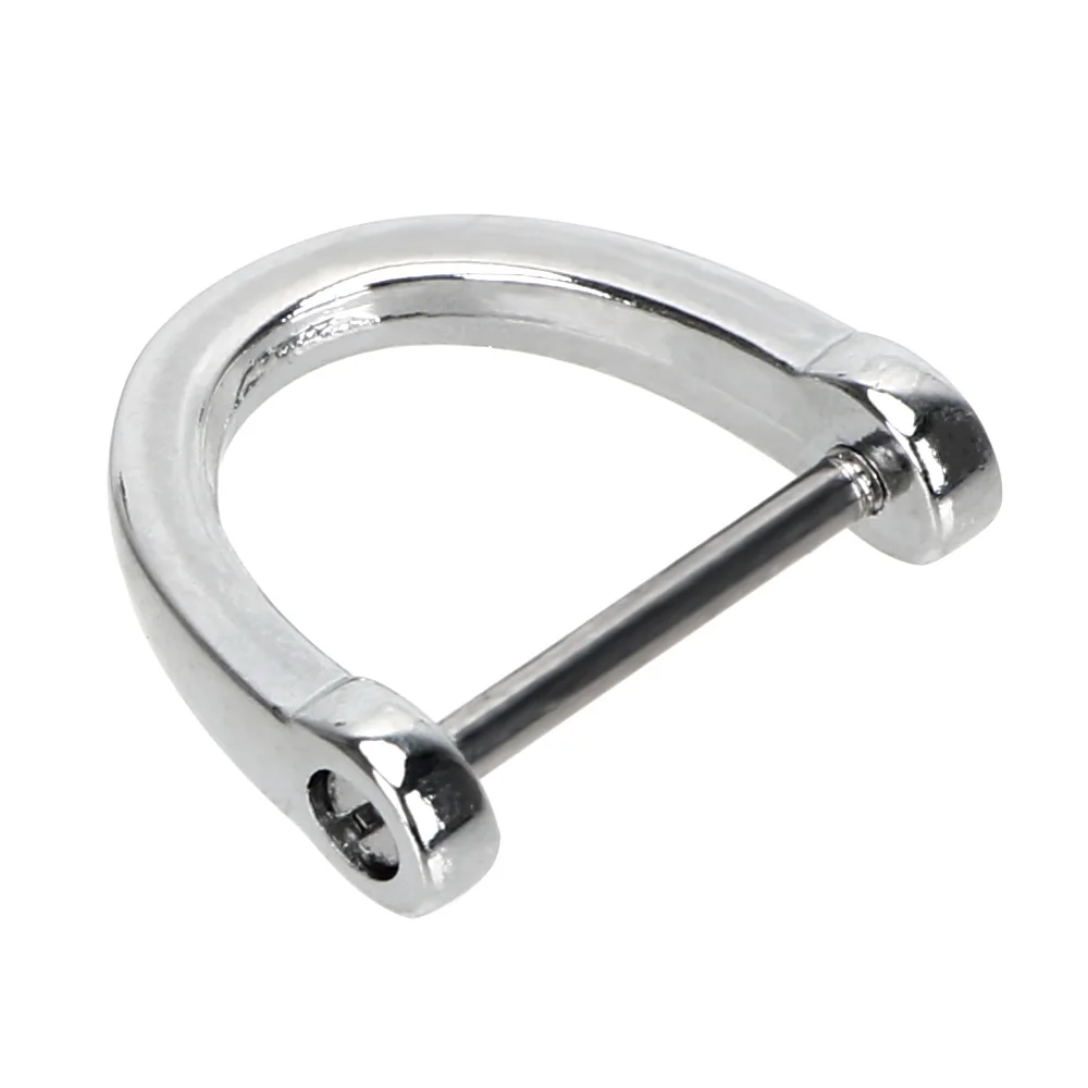 Толстый автомобильный брелок для ключей, металлические кольца для ключей, аксессуары для интерьера, классическое кольцо для ключей в форме D подковы, держатель для ключей