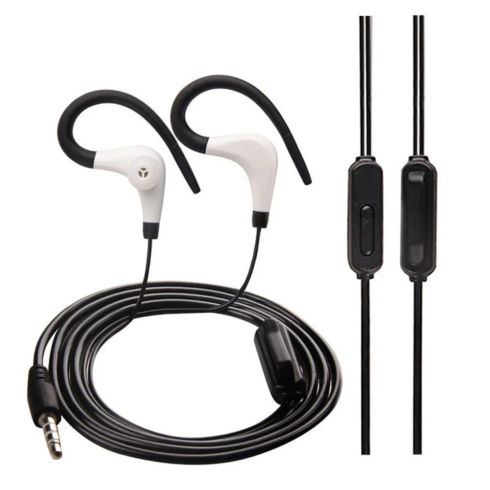 Buy Ear Hook Earphones 3.5mm Stereo Earphones Sport