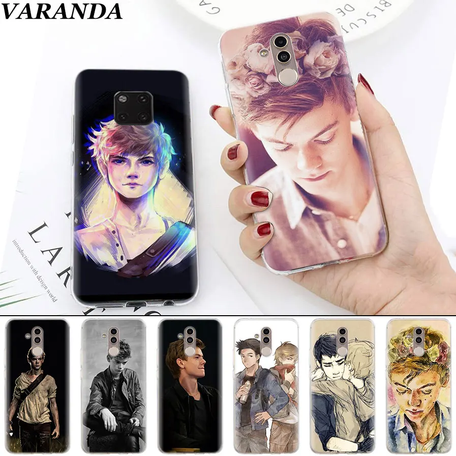 

Thomas Brodie Sangster Soft Cases for Huawei Mate 10 20 Pro Mate 20 Lite P20 P30 Lite P Smart Plus Case Coque