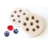 1 Uds de arándanos molde de silicona para pastel fondant pastel decoración herramientas, molde de jabón B044/B045 ► Foto 2/2