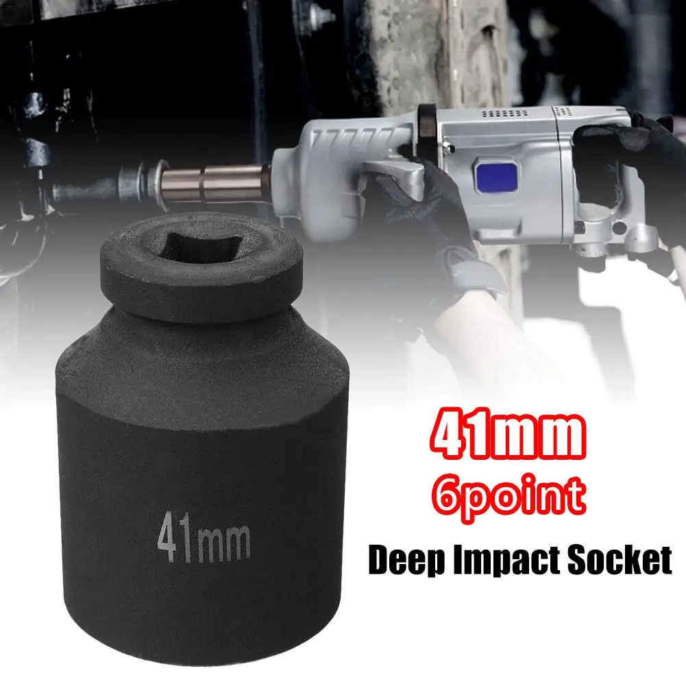 

41mm Deep Impact Socket Sleeve Nozzles Magnetic Nut Driver Set Socket Wrench Set Powerful Sleeve 1/2mm Drill Power Tools