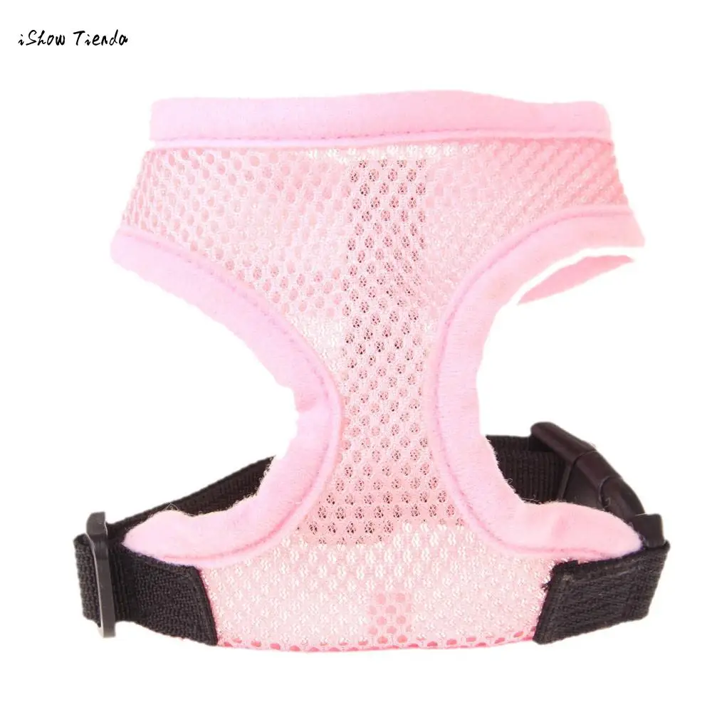 

ISHOWTIENDA New Pet Dog Harness Soft Mesh Vest Dogs Puppy Cats Lead Leash Chest Belt Soft Designed Drop Shipping Wholescale New