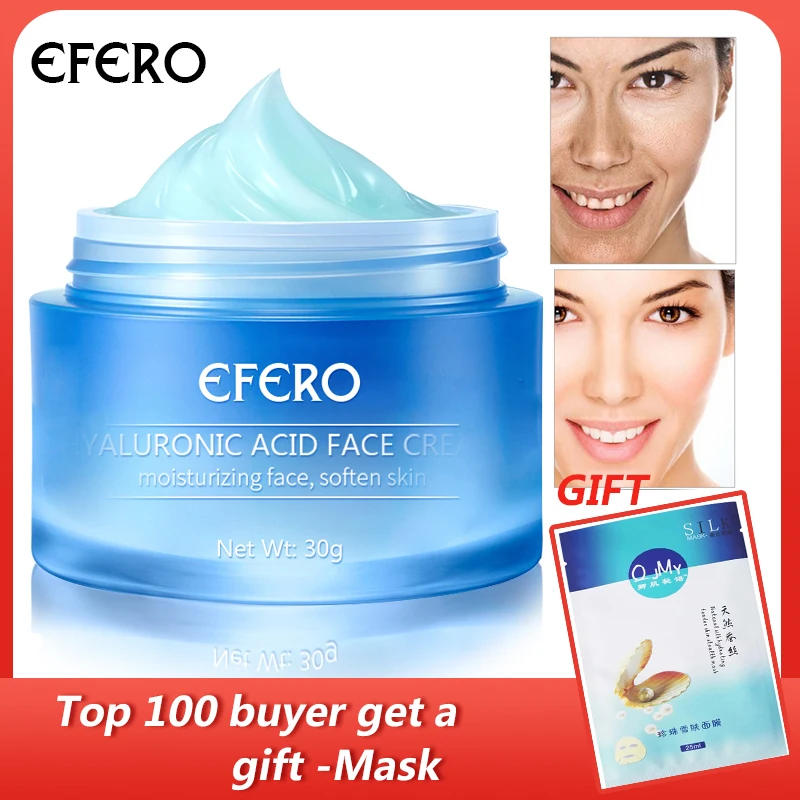 

Hyaluronic Acid Face Cream Whitening Cream for Face Day Cream Moisturizer Wrinkle Cream Face Serum Skin Whitening Cream Anti Age