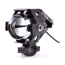 2 PCs Black CREECHIP U5 LED Motorcycle Sport Driving Fog Light Spotlight Top Quality Oct 18