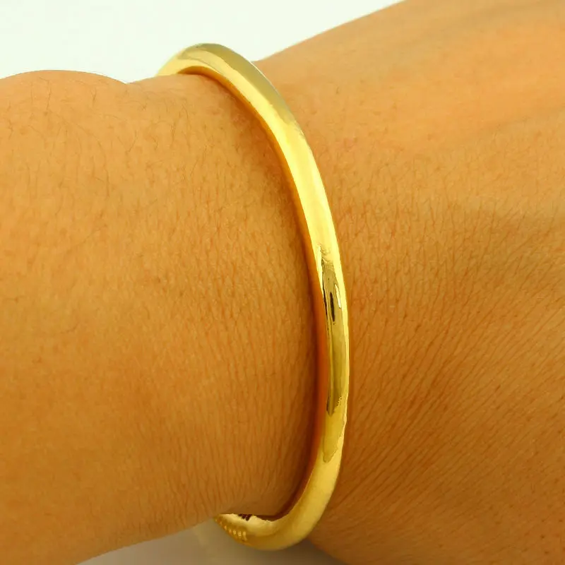 Gold Bracelet Women Men Gold Color Bangle jewelry Ethiopian/USA/African Animal bracelet bangles Items bangle bracelet
