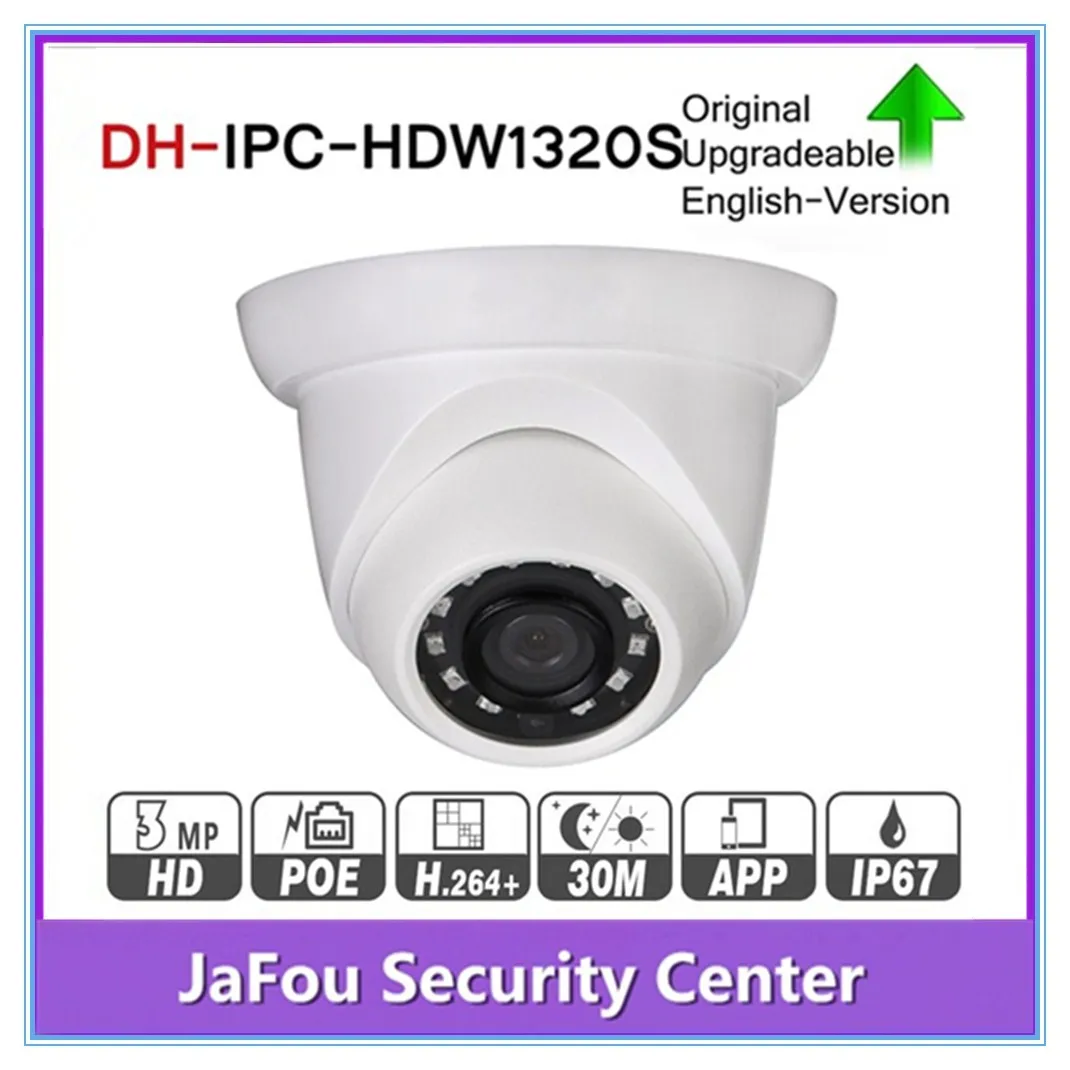 DH оригинальный IPC-HDW1320S 3MP купольная ip-камера Камера день/ночь инфракрасный CCTV