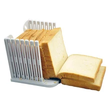 Практичный Хлеборезка буханка устройство для нарезки тостов резка нарезки руководство складной Регулируемый Сэндвич плесень кухонные инструменты для выпечки