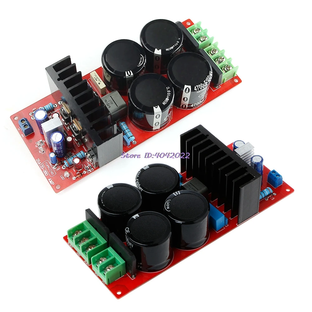 350 W 8ohm, 700 W 4ohm IRS2092 IRFB23N20D tablero ensamblado de amplificador MONO Clase D