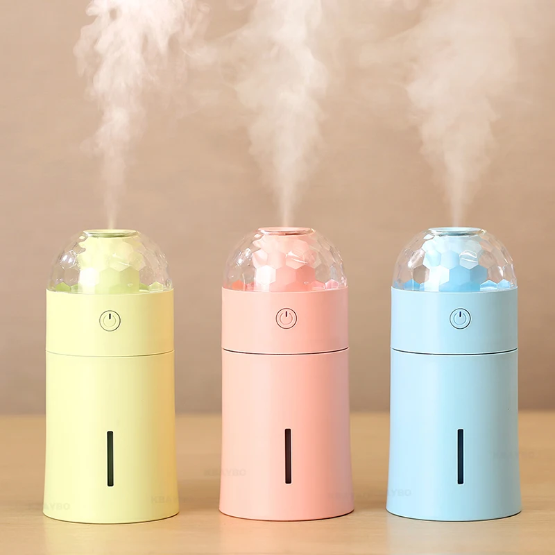 

175ML Essential Oil diffuser of Home and Car USB Ultrasonic Humidifier Air Aroma Diffuser Mist Maker Romantic Light Projector