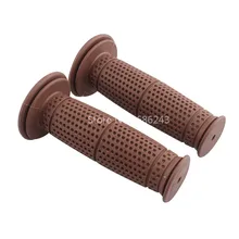 Коричневые резиновые Ретро Штыри для Honda CB GB SL XL Suzuki GS GT ту Yamaha XJ XT