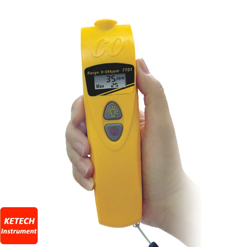 Handel Digital CO Carbon Monoxide Meter 0-999 ppm Portable Gas Detector AZ7701 | Инструменты