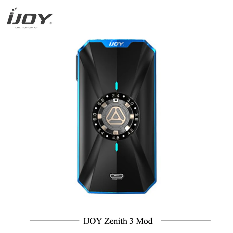 Оригинал IJOY ZENITH 3 мод с двумя 20700 батареями 360 Вт коробка Зенит полу-механический