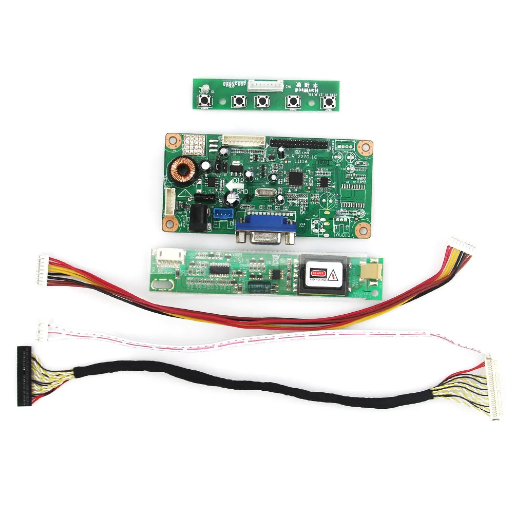 Kit for QD15TL02 TV+HDMI+VGA+USB LCD LED screen Controller Driver Board