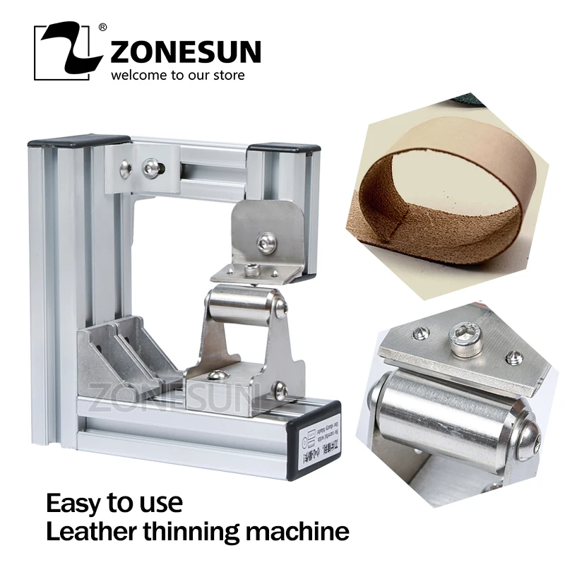 ZONESUN инструмент для очистки кожи быстрая самодельная лопатка машина разделитель