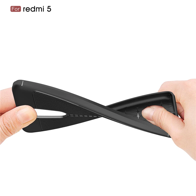 Leather Soft TPU Cover Case for Xiaomi Redmi 5 5A (8)