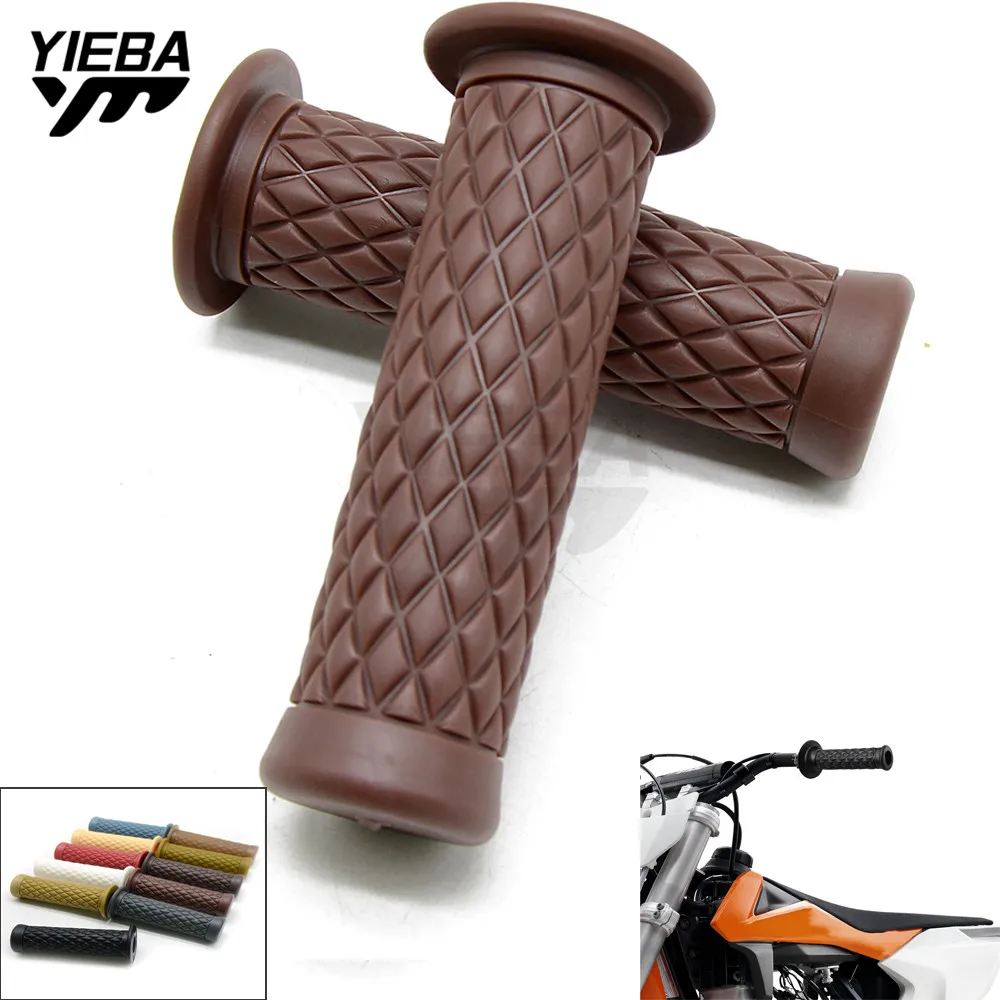 22mm Silicone Soft Handle Bar Hand Grips Pit Dirt Bike for suzuki DR250R DR250S 250SB RMX450Z ktm 200XC-W/EXC 250XC-W/XCF-W/SX