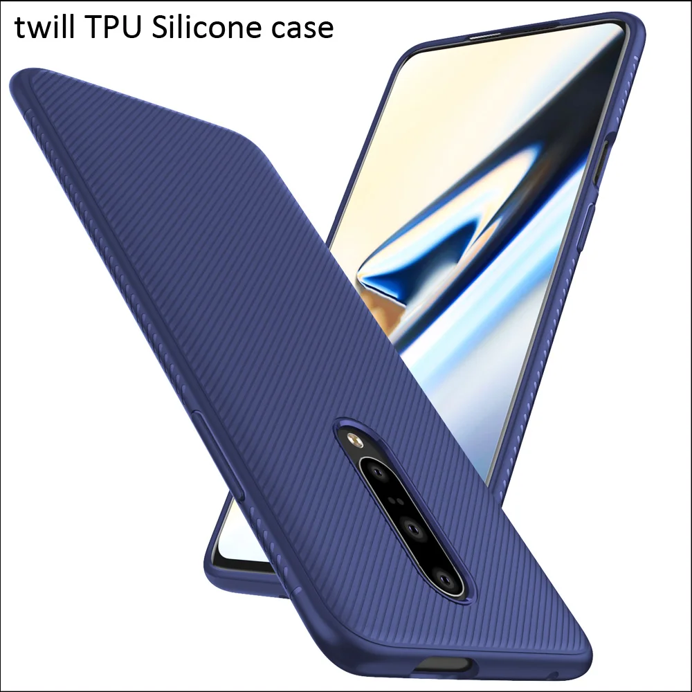 

GKK twilled twill Case For Oneplus 7 Pro 6T Matte Frosted Soft TPU Silicone Cover