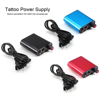 

Professional Mini Tattoo Power Supply For Rotary Tattoo Coil Machine Portable Power Supply With Power Cord Tatto Accessories