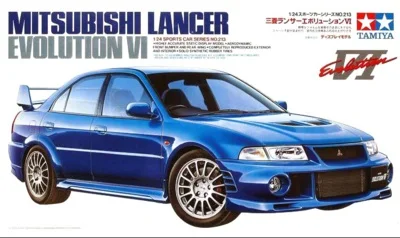 Пластиковые модели строительные наборы 1/24 Lancer EvolutionVI сборка автомобиля Tamiya 24213 модель автомобиля