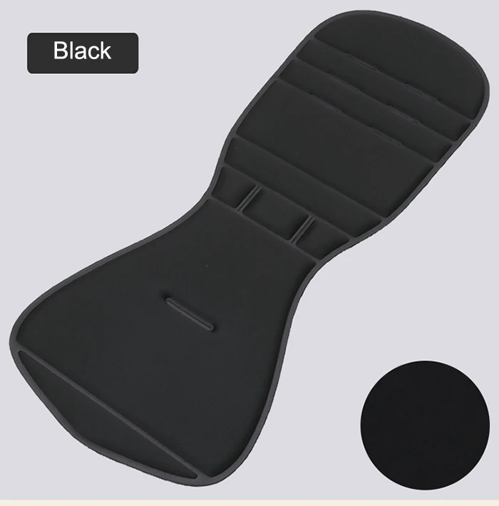black Подушечка Для сиденья детской коляски babyzen yoyo yoya коляска аксессуары carro bebe - Цвет: black
