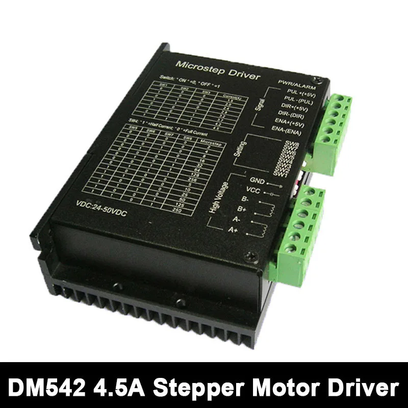 

Name23 Stepper Motor Driver 57/86 CNC Micro-Stepping Motor Driver Controller 2phase 4.5A Stepping Driver For CNC
