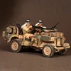 1/35 SAS Jeep Crew Set 3 - North Africa 1941-42, World War II, No car, Resin Model Soldier GK, Unassembled and unpainted kit ► Photo 2/4