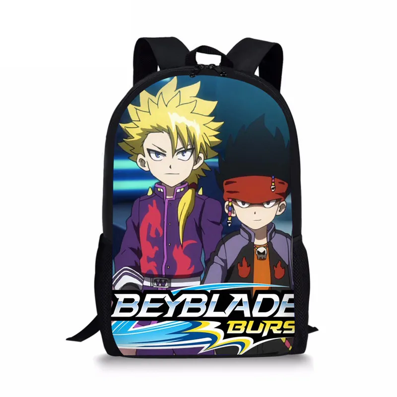 FORUDESIGNS/рюкзак для мальчиков-подростков с принтом Beyblade Burst, Школьный набор с мультипликационным принтом, Детские крутые школьные сумки, рюкзак с сумкой для ланча - Цвет: XM1892C