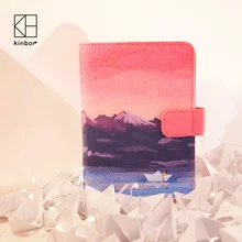 Kinbor милый романтический мечта лодка A6 Тетрадь планировщик с календарем Ежедневная эффективность книга путешественника Тетрадь подарок