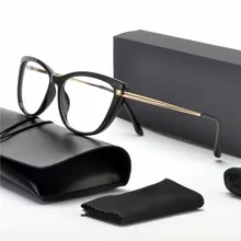 MINCL для женщин очки рамки Женский Ретро рецепт Мода плоский глаз оптические очки Сверхлегкий NX