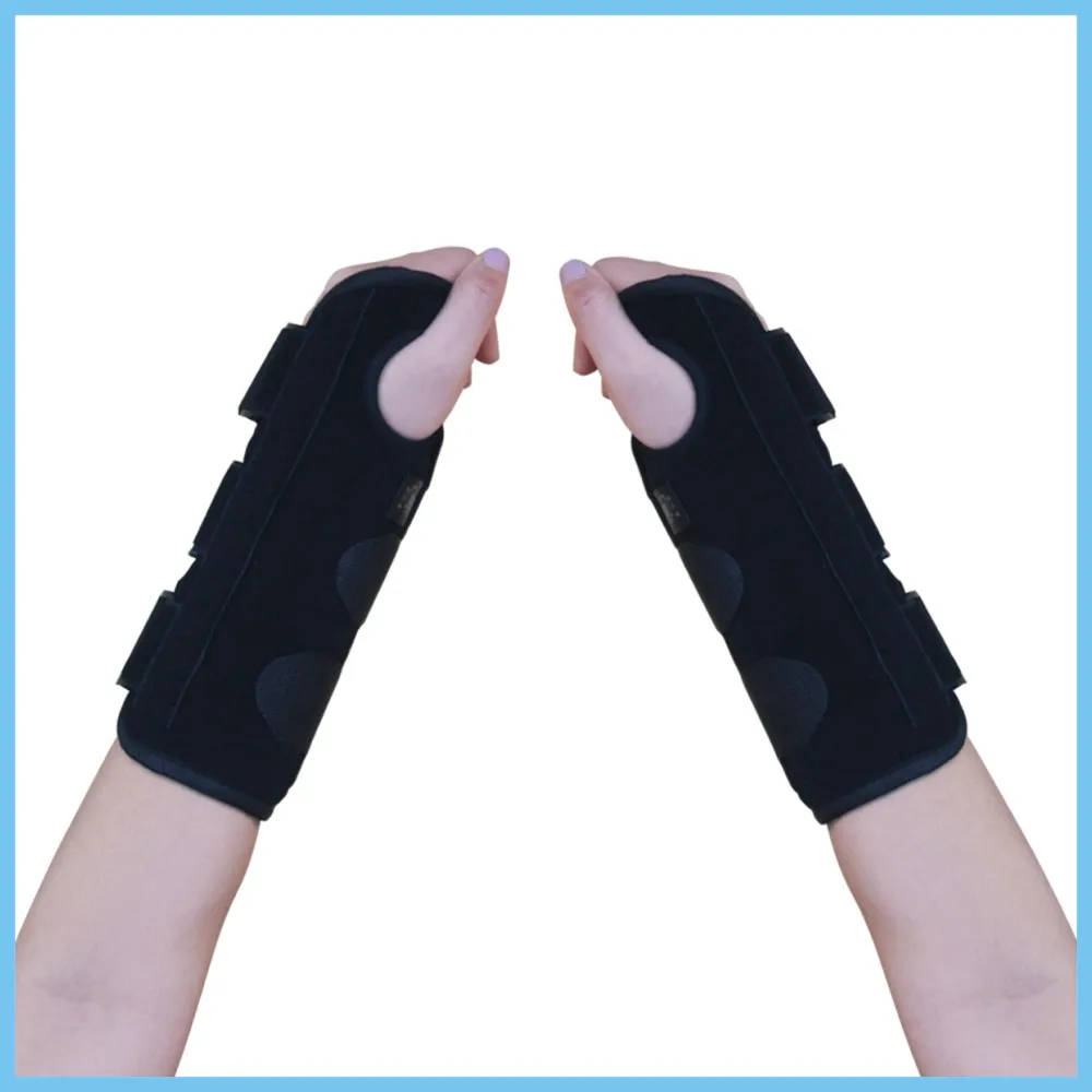 

Fixation of wrist sprain fracture with aluminium splint to stabilize wrist sprain fracture support