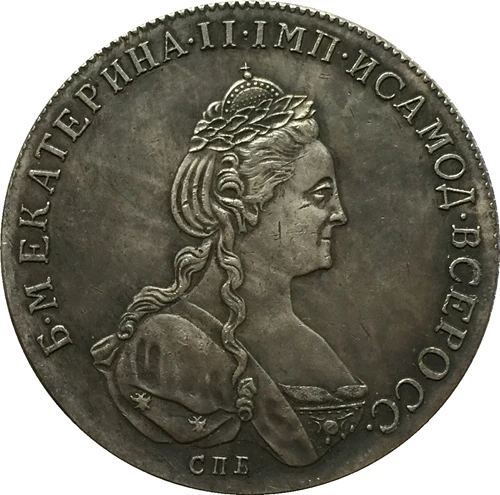 

Russian COINS 1 ruble 1790 coins copy