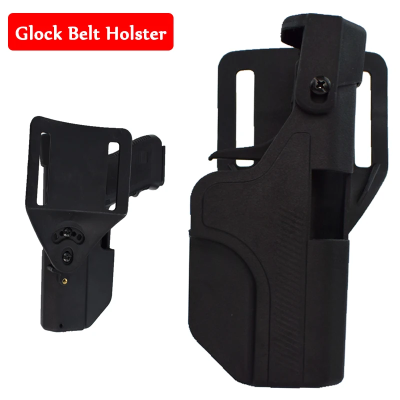 

Military Combat Shooting Gun Quick Drop Belt Holster Hunting Equipment Tactical Glock 17 19 22 23 31 32 Gun Holster Right Hand