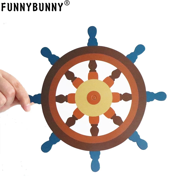 FUNNYBUNNY20Pcs морской фото стенд реквизит Круизный корабль украшения для вечеринки DIY
