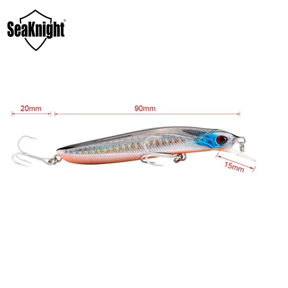 SeaKnight Minnow SK036 1PC 8.5g 3.5in 90mm 0-1.0M ÷  Ȥ ΰ  ̳ ν  ũ  ̳