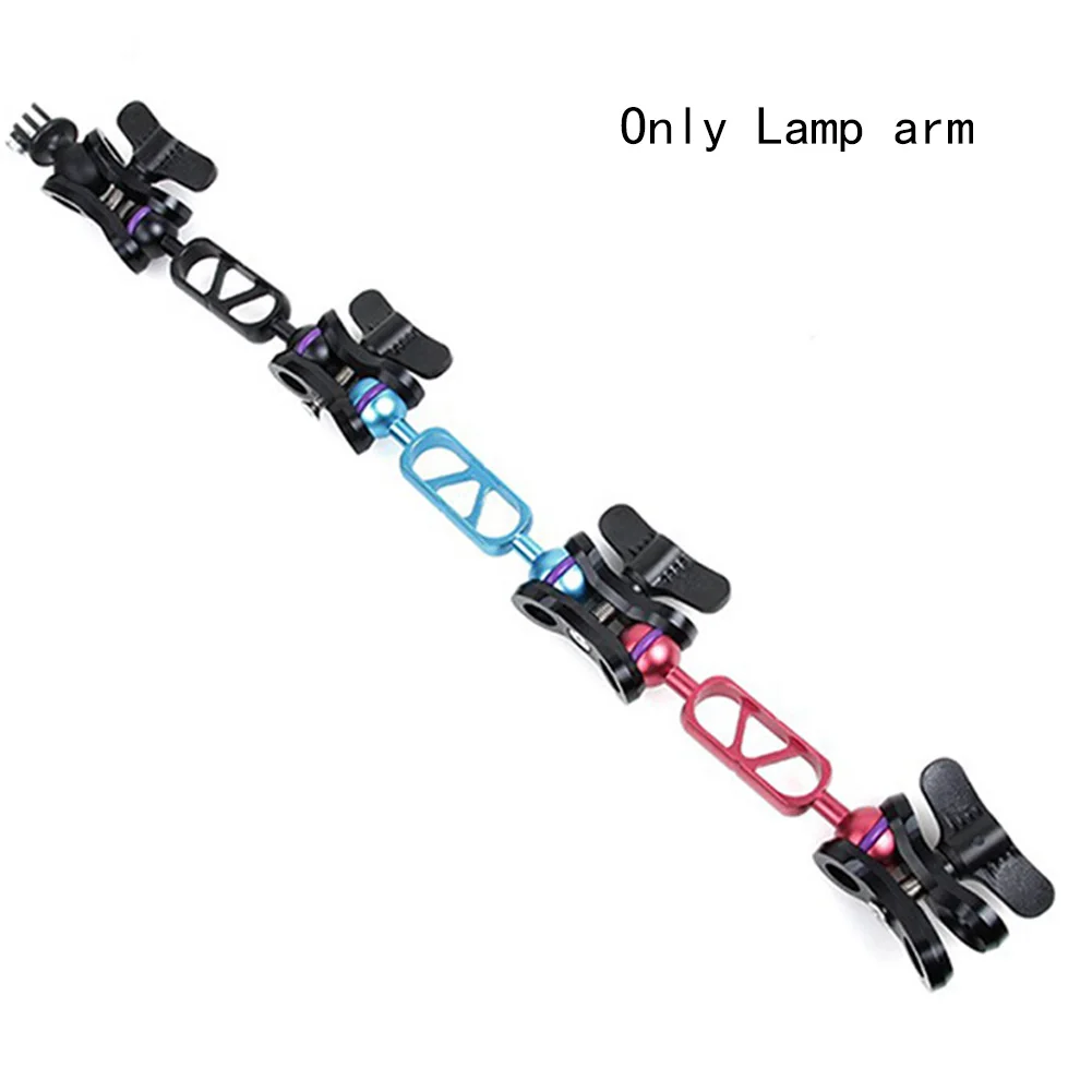 Video Light Diving For Connecting Strobe Ball Arm Handle Single Handheld Underwater Photography Swimming For Gopro Lighting
