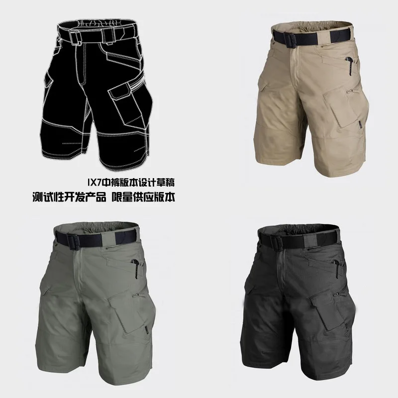 

Outdoors Overalls IX7 Tactical Military Short Trousers City Sport Army Combat Training Shorts summer Multi pant Pants