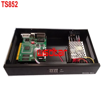 

TS852 LED sending card box 1pc LED sending card TS802D inside TS851 TS802 TS801 Support brightness adjust